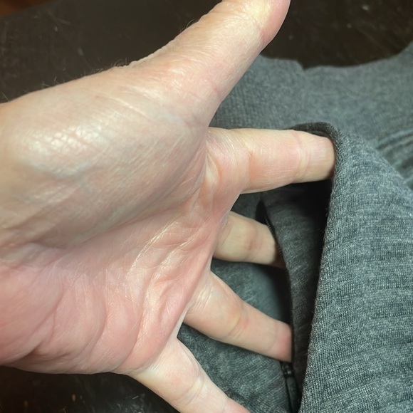 Athleta Women’s
Textured Cropped Pull-On
SweatPant Gray High Rise Size XS/TP. - Picture 7 of 11